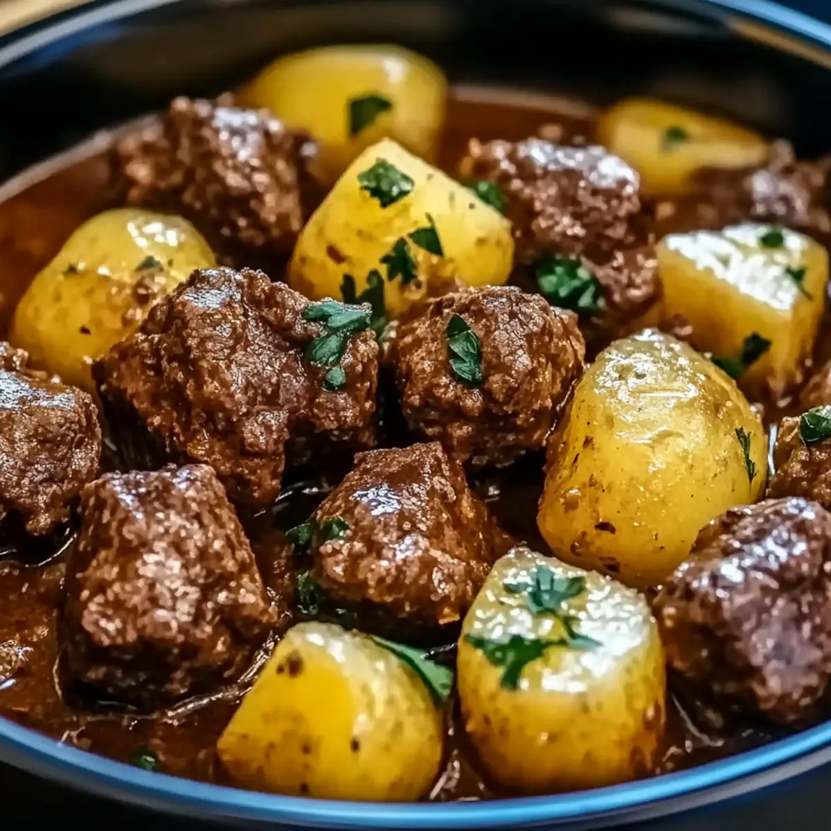 Irresistibly Tender Beef Bites With Potatoes In the Slow Cooker 2 doqploqltcir4k7obuub
