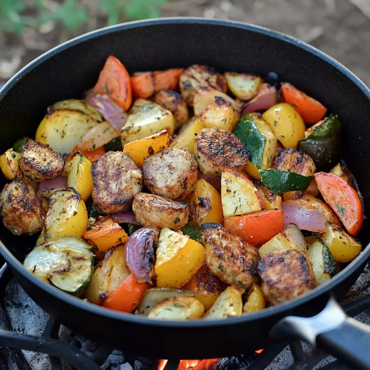 Effortless One-Pan Camping Dinner for Easy Clean-Up Bliss 39