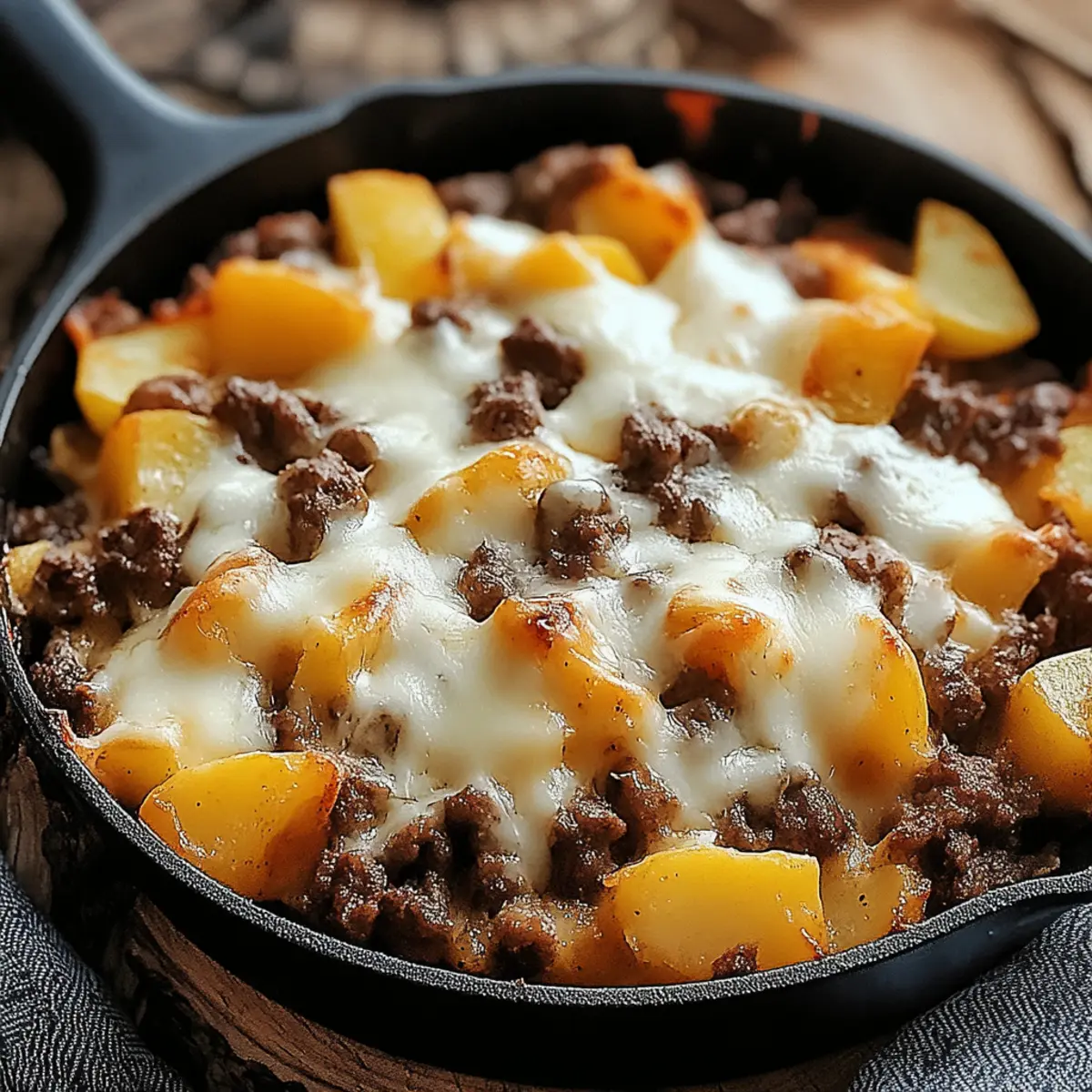 Rustic Beef and Potato Casserole Recipe for Campfire Cooking