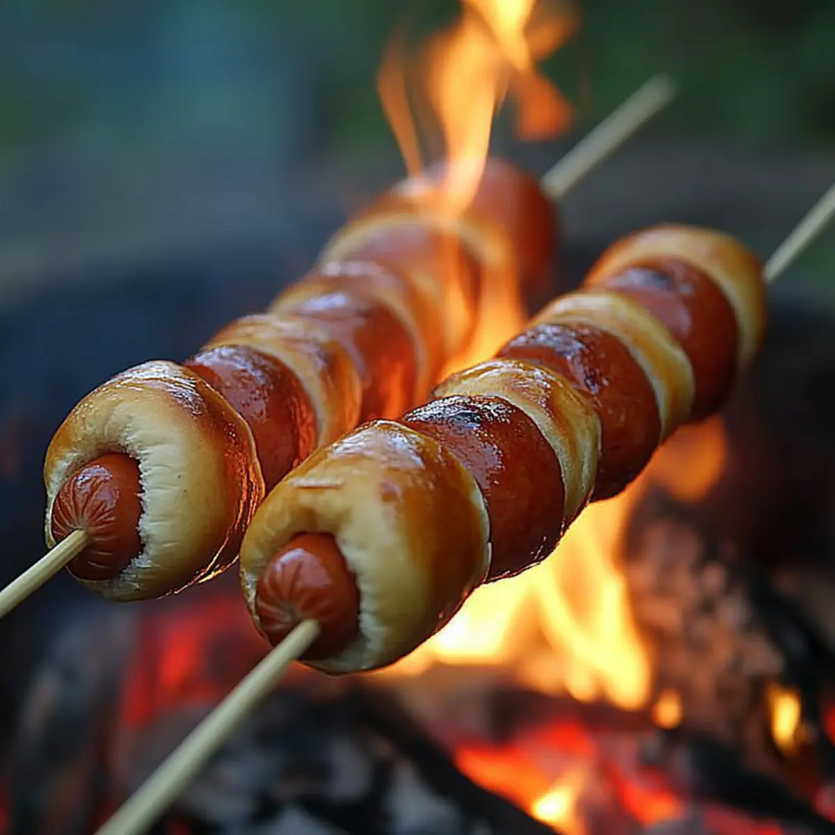 Campfire Hotdog Twists: A Perfect Outdoor Treat