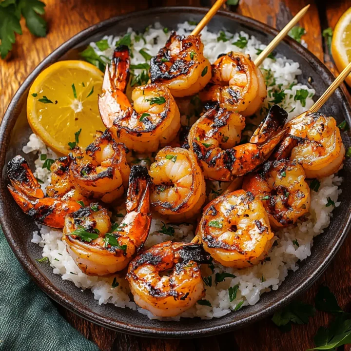 Zesty Marinated Grilled Shrimp : The Ultimate Summer BBQ Recipe