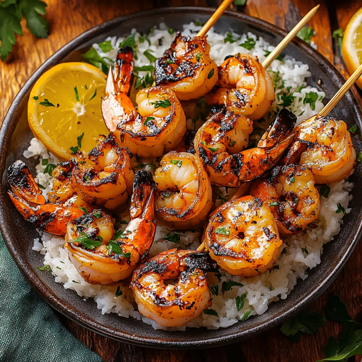 Zesty Marinated Grilled Shrimp : The Ultimate Summer BBQ Recipe
