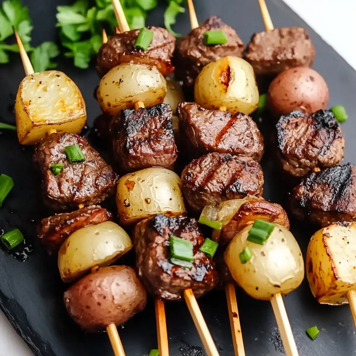 Savor Summer with Juicy Grilled Steak and Potato Kabobs 1