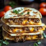 Smashburger Quesadillas - Mini kitchen magic