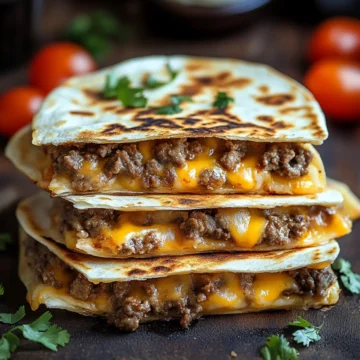 Smashburger Quesadillas - Mini kitchen magic