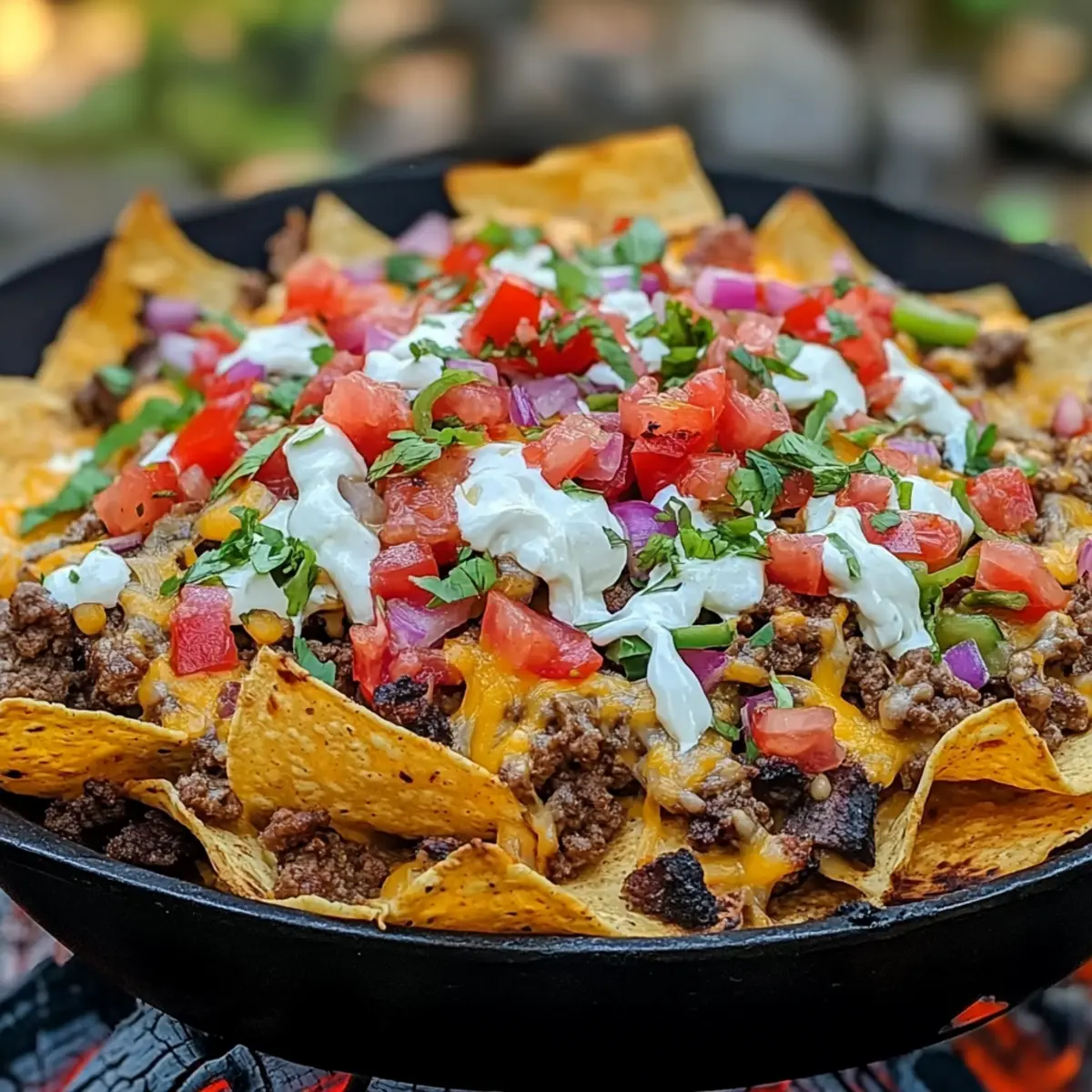 Ultimate Campfire Nachos Recipe – Outdoor Delight