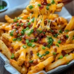 Loaded Fries Recipe – Irresistible Cheesy Bar-Style Fries You’ll Crave Tonight!