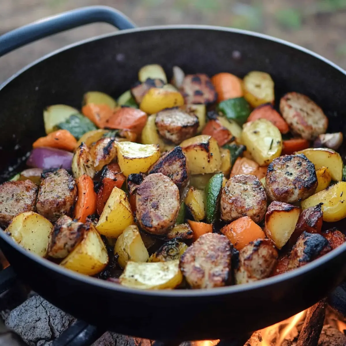 Effortless One-Pan Camping Dinner That Makes Cleanup a Breeze 4 The Easy One-Pan Camping Dinner that Made Clean-Up a Breeze