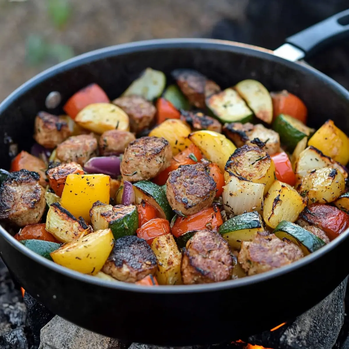 Effortless One-Pan Camping Dinner That Makes Cleanup a Breeze 3 wwrzn8rfgewwjowuhinp