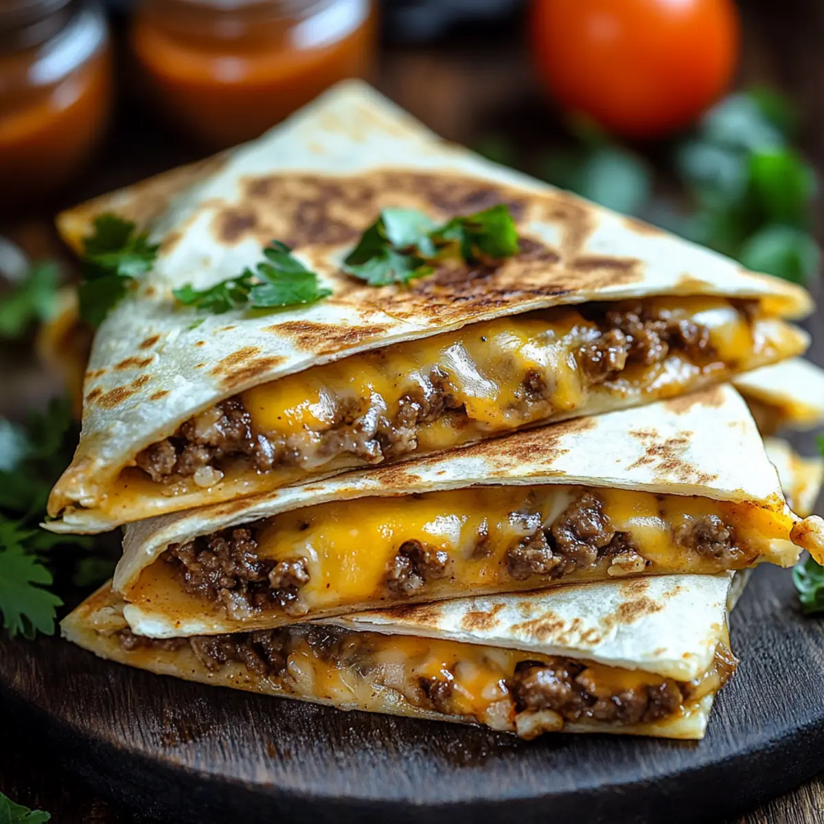 Smashburger Quesadillas - Juicy Mini Kitchen Magic in 20 Minutes 3