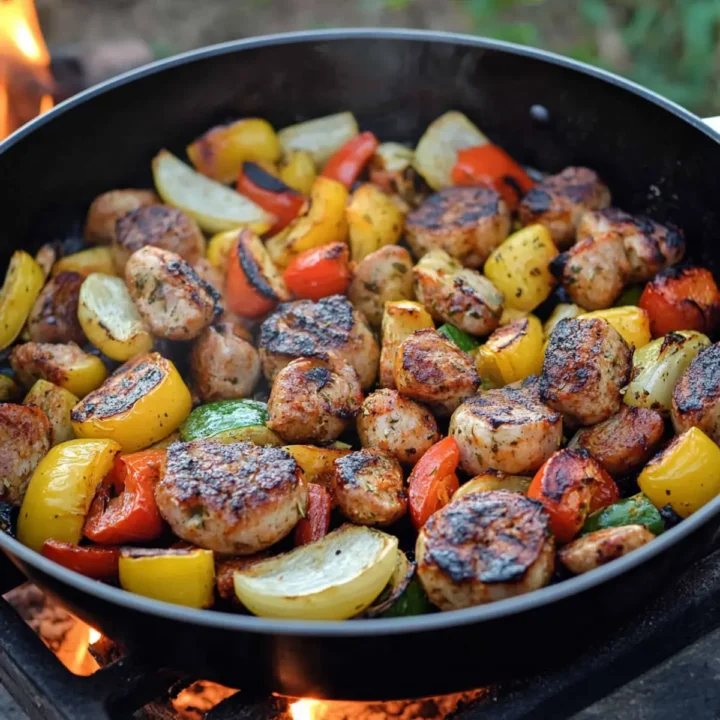 The Easy One-Pan Camping Dinner that Made Clean-Up a Breeze